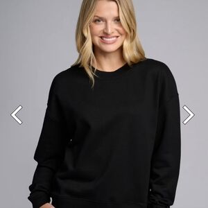 Comfrt Halo Crewneck Sweatshirt - Obsidian (Black)